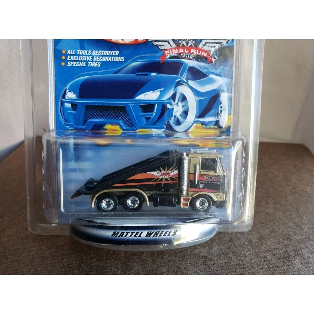 Hot Wheels RAMP TRUCK GOLD 4/12 FINAL RUN SERIE 2001 Last Production REAL RIDERS
